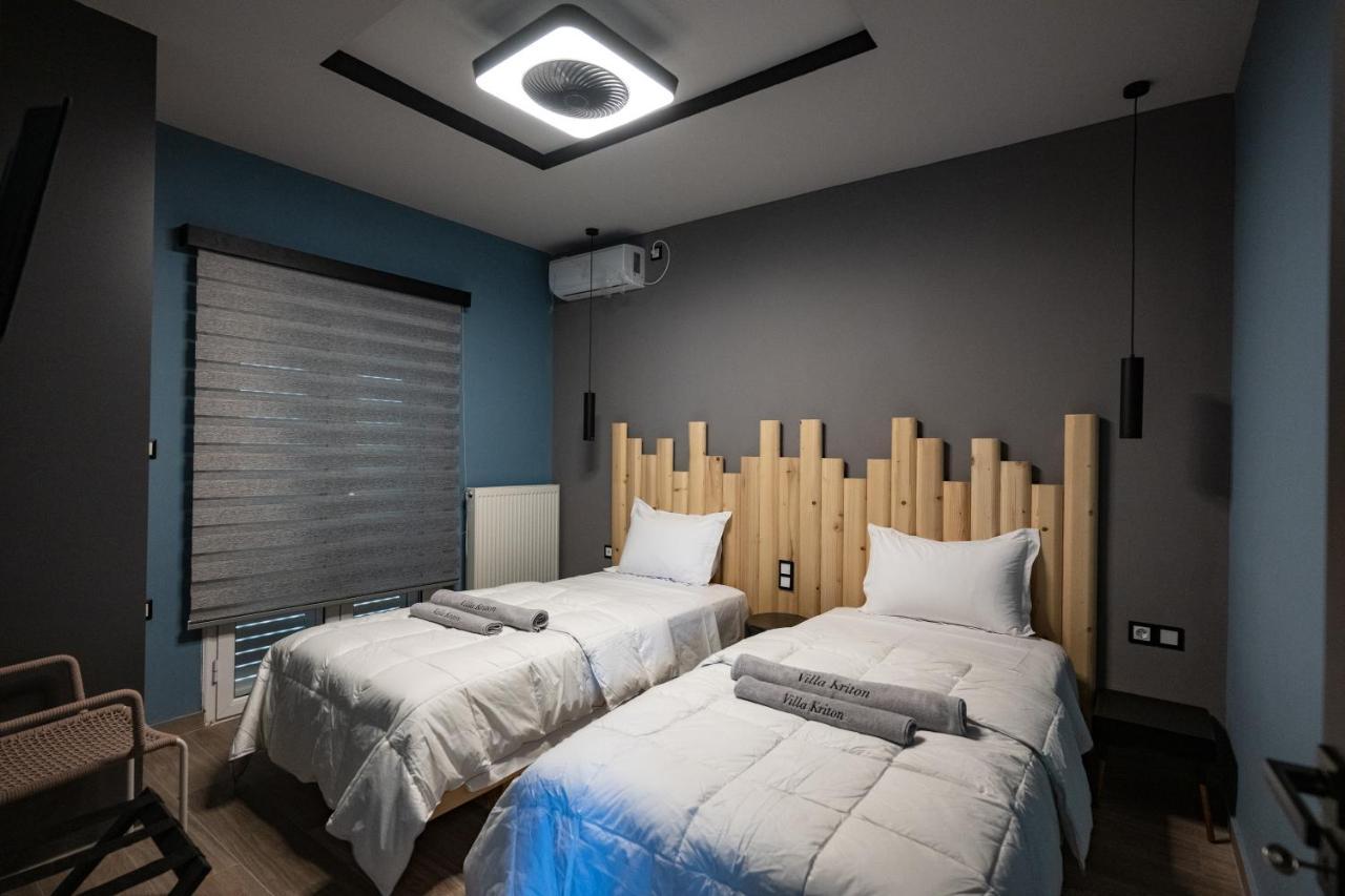 Villa Kriton Smart Home Magiras Exterior photo